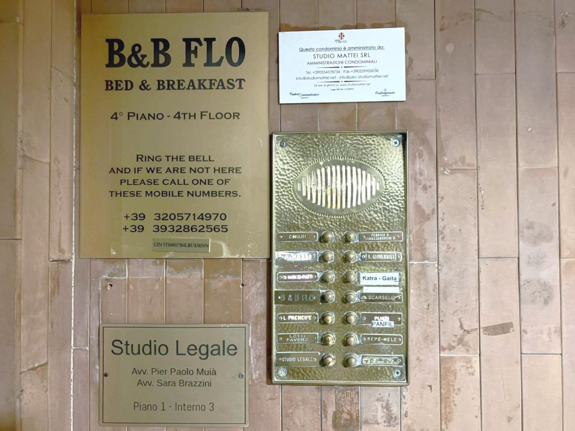 B&B Flo Florencja Zewnętrze zdjęcie
